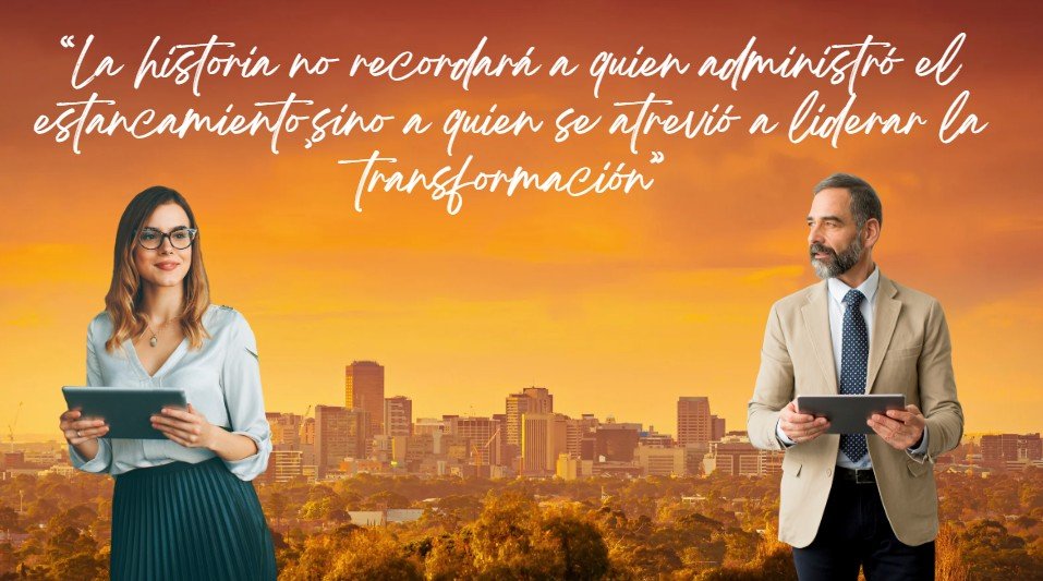 La desición de Implentación de Ecosistemas Institucionales para tú ciudad la tienes Tú!
