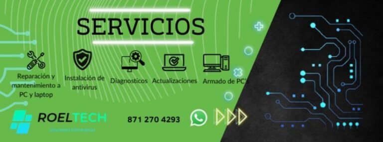 roel tech reparacion de computadoras comercios en torreon